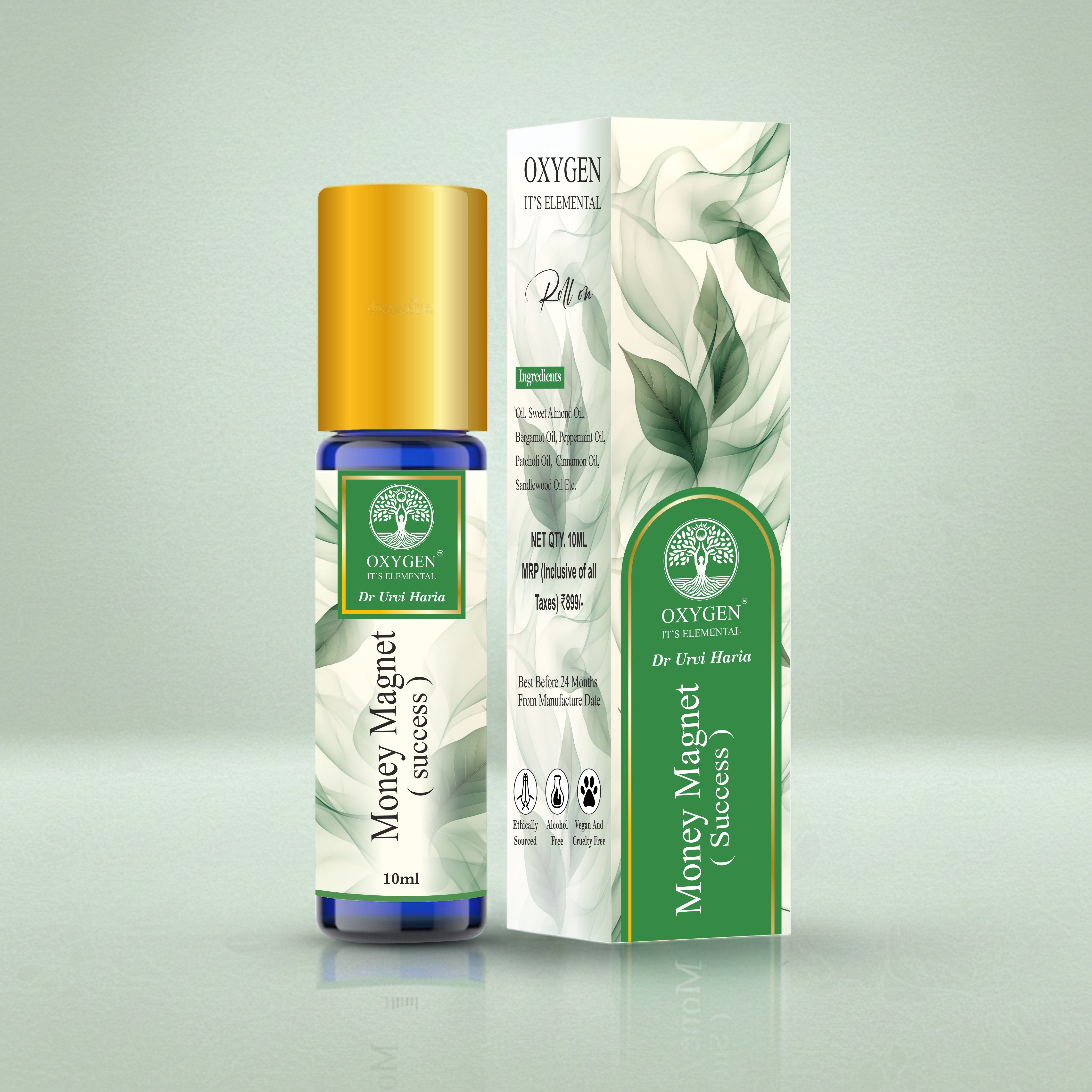 MONEY MAGNET Abundance & Prosperity Essential Oil Roll-On – 10ml