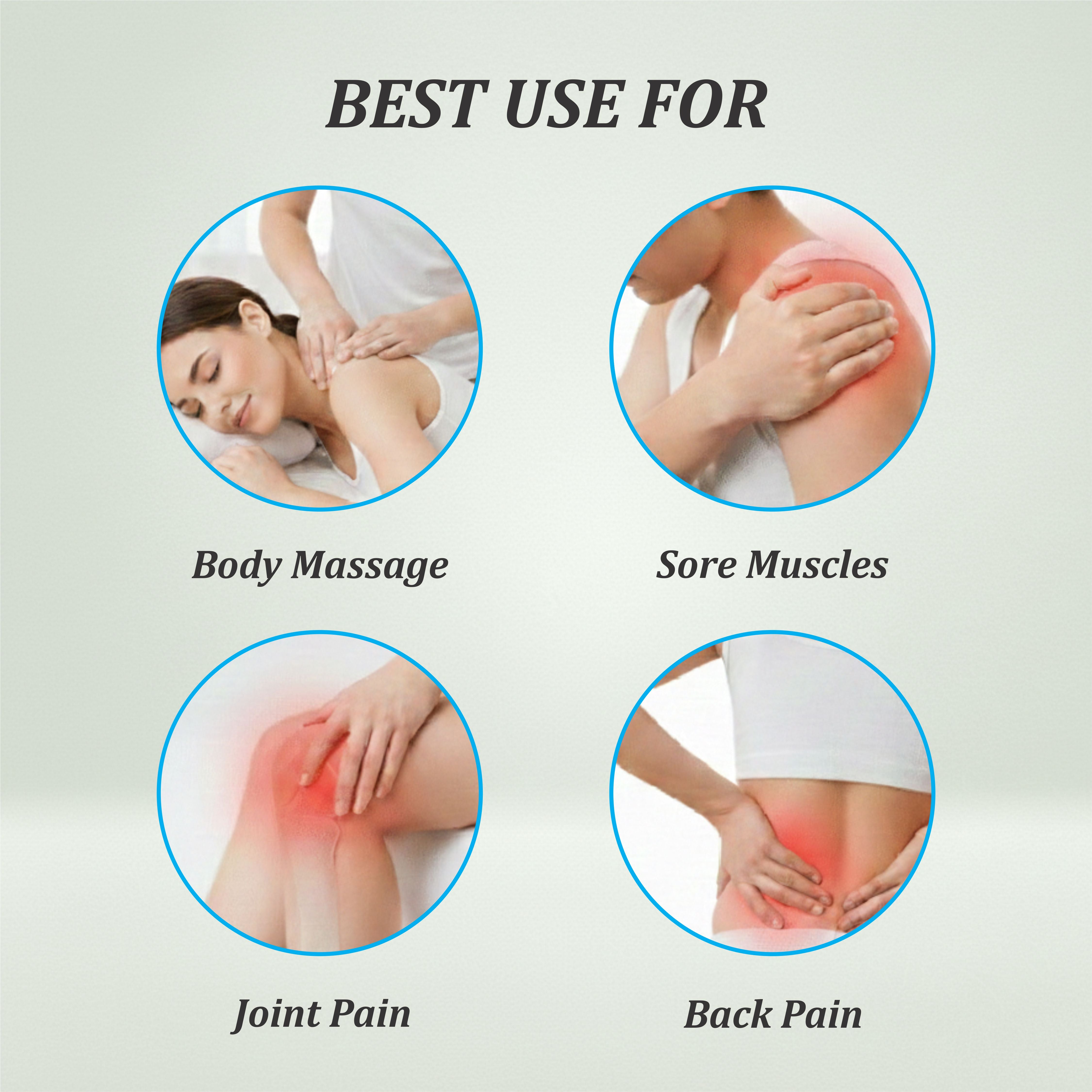 MUSCLE MELT Pain Relief Massage Oil – 30ml