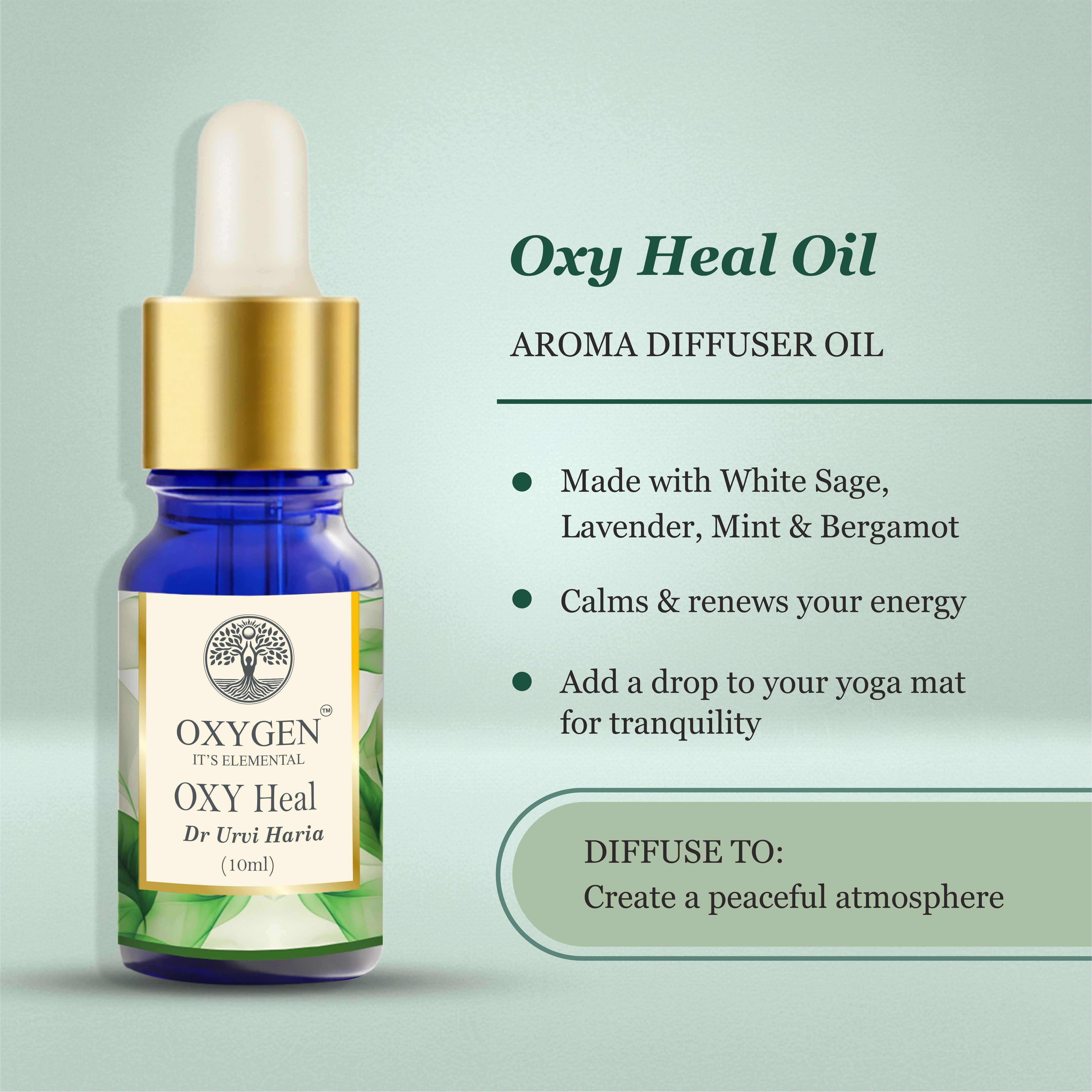 OXY HEAL Emotional Healing Diffuser Oil – 10ml
