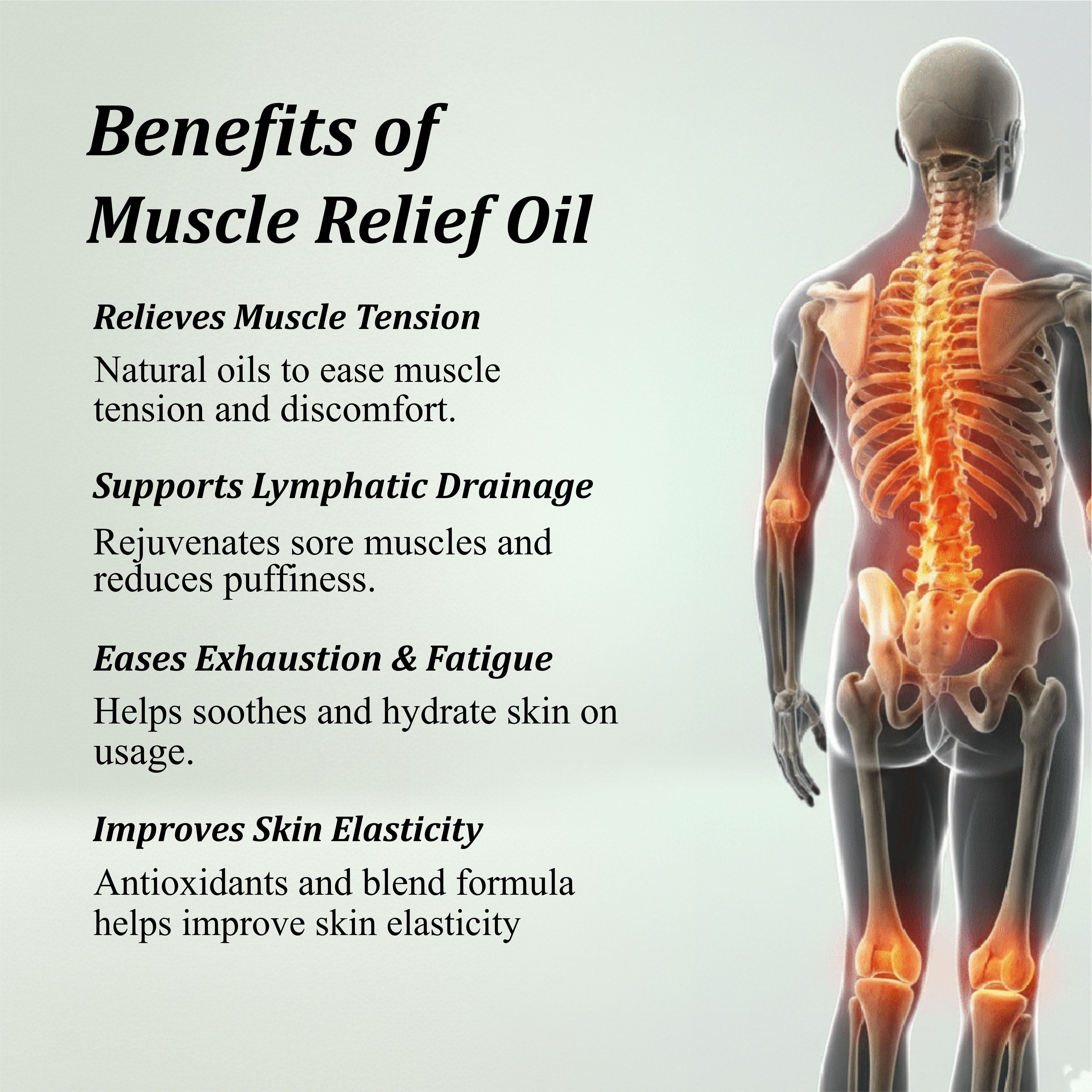 MUSCLE MELT Pain Relief Massage Oil – 30ml