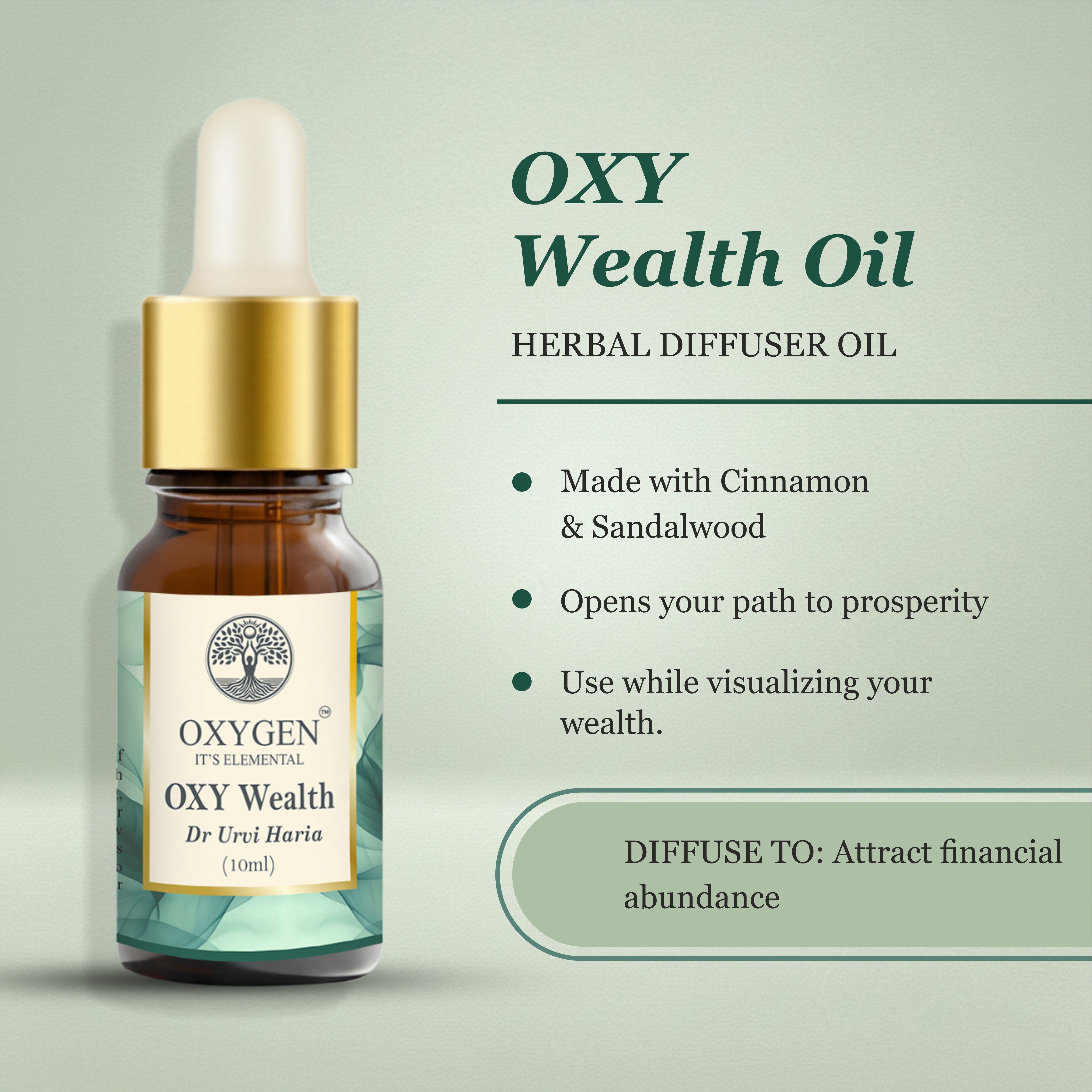 OXY WEALTH Emotional Healing Diffuser Oil – 10ml