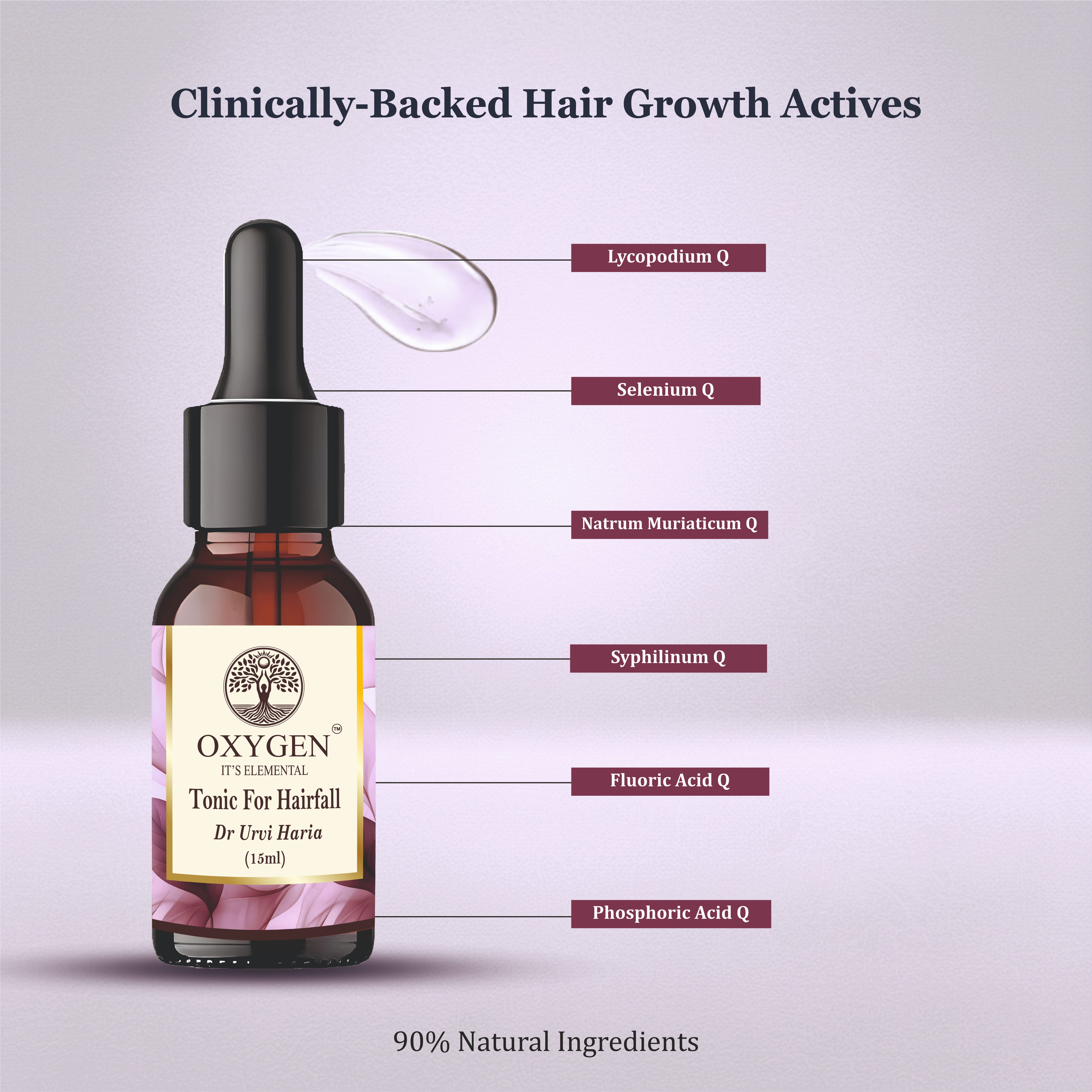 Homeopathic Hair Fall Tonic – 15ml