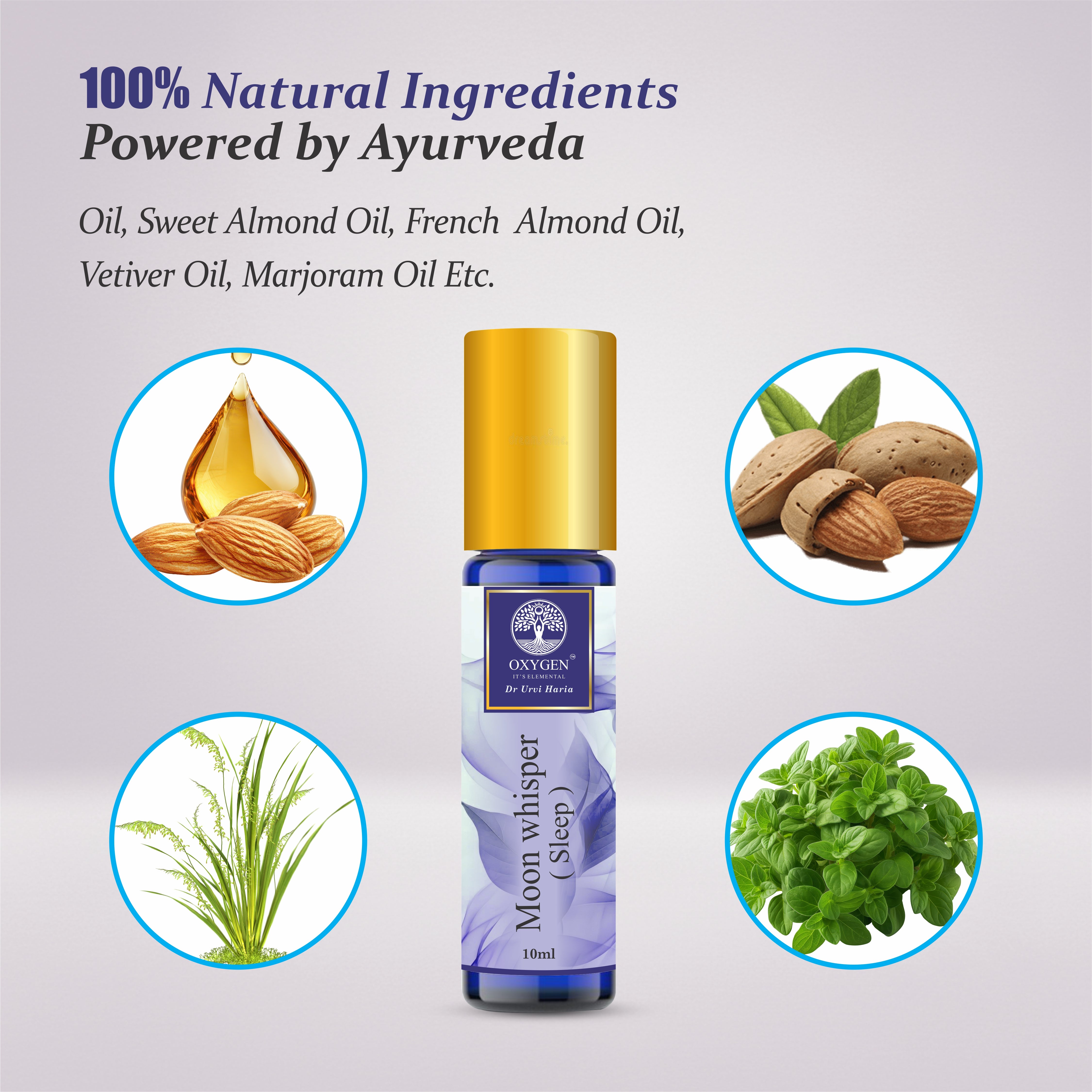 MOONWHISPER Sleep & Relaxation Essential Oil Roll-On – 10ml