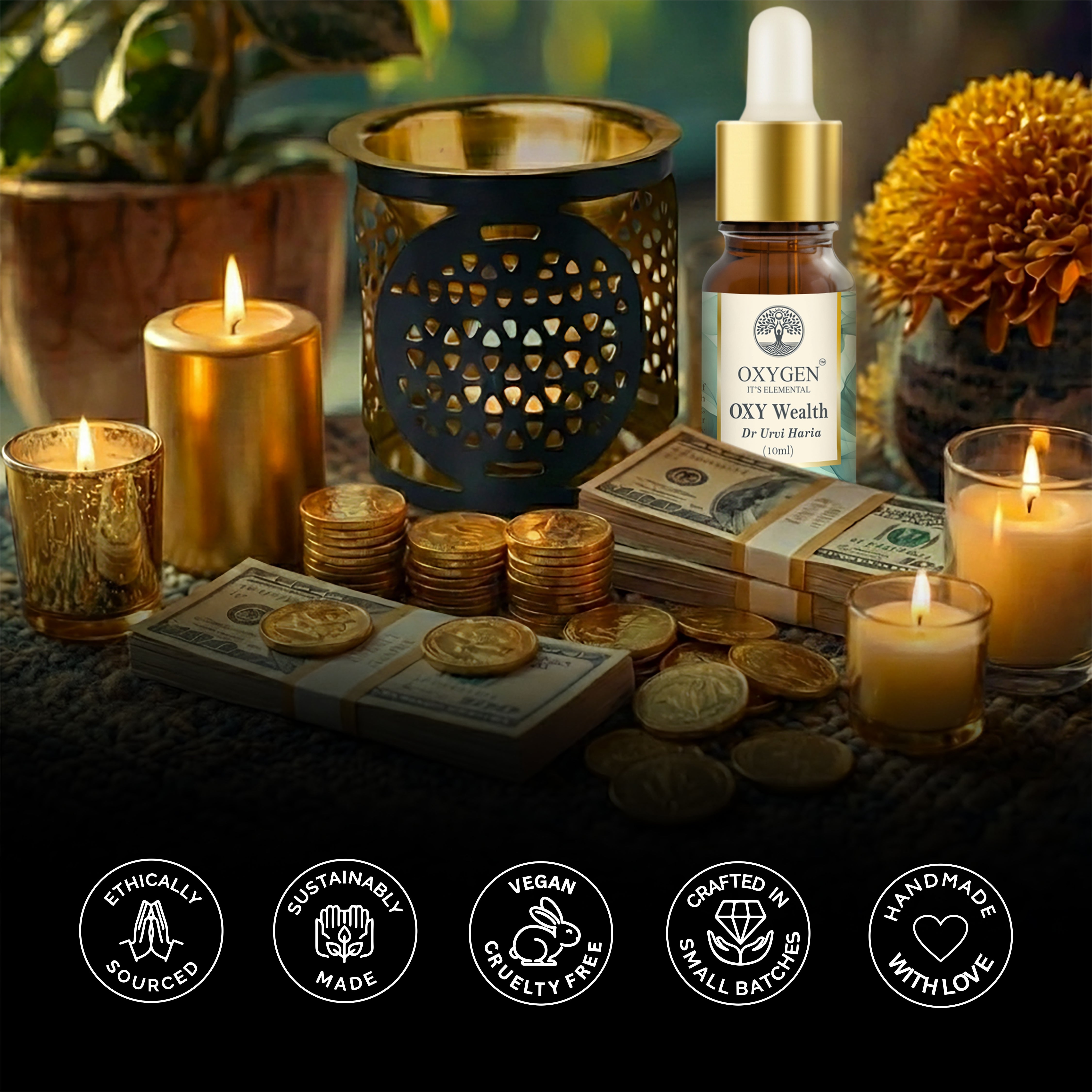 OXY WEALTH Emotional Healing Diffuser Oil – 10ml