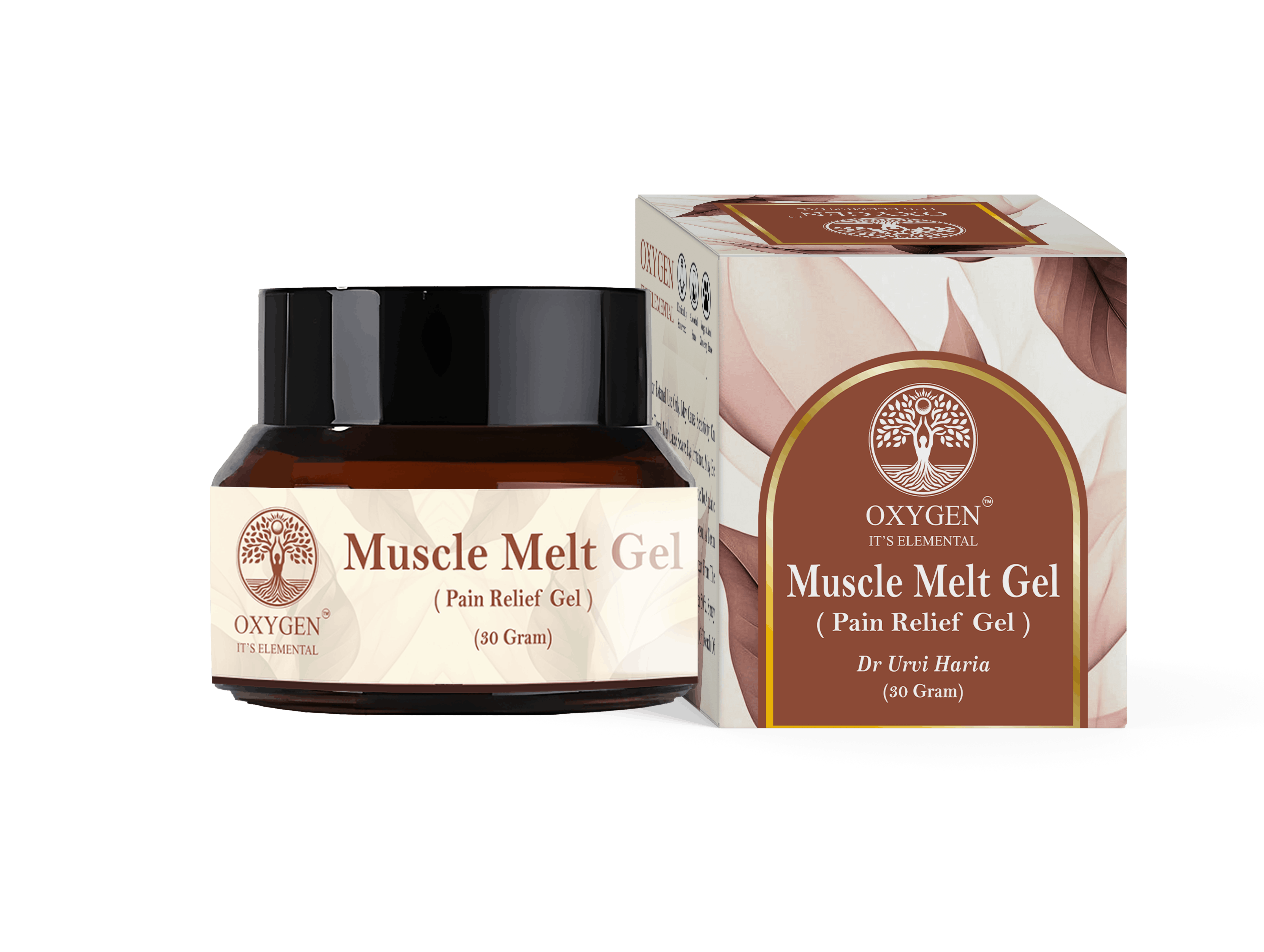 Muscle Melt Gel – Homeopathic Pain Relief Gel – 30g