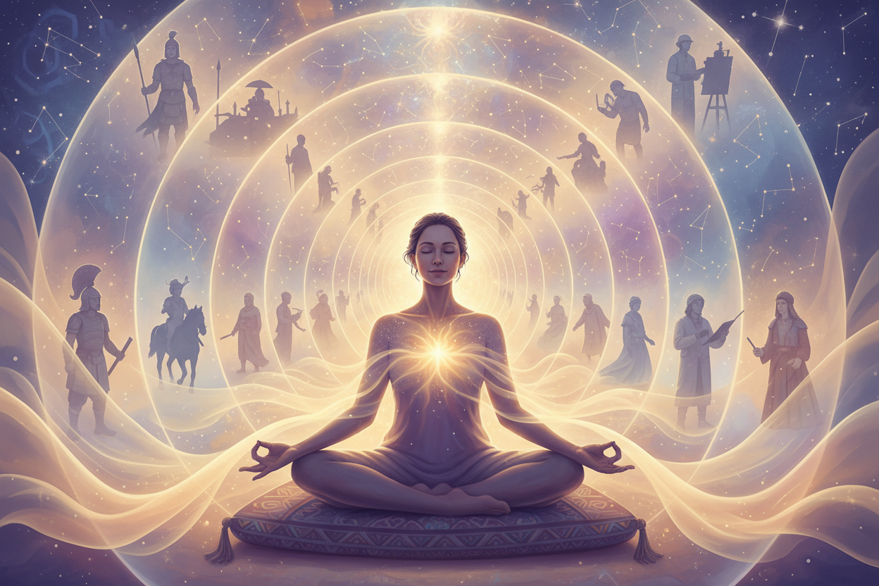 A holistic healing technique that uses hypnosis to access subconscious memoriesof past lives. It is based on the belief that unresolved emotions, traumas, andpatterns from previous lifetimes can influence an individual’s present thoughts,behaviors, relationships, and even physical health. By revisiting and resolving thesepast experiences, individuals can gain clarity, healing, and personal transformation